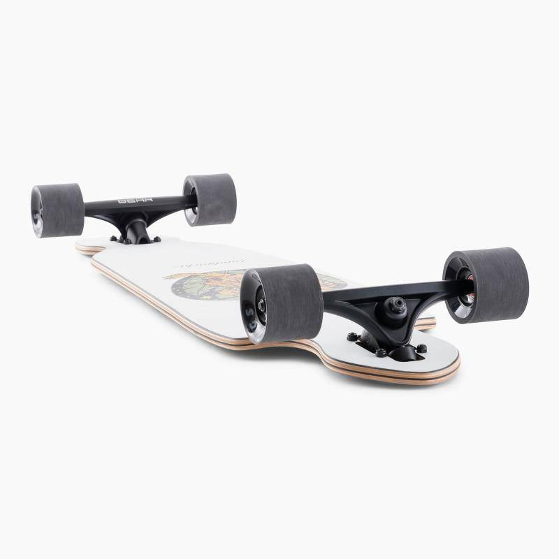 LANDYACHTZ - BATTLE AXE 38” DROP THROUGH LONGBOARD - Paper Tiger - Mooloolabas
