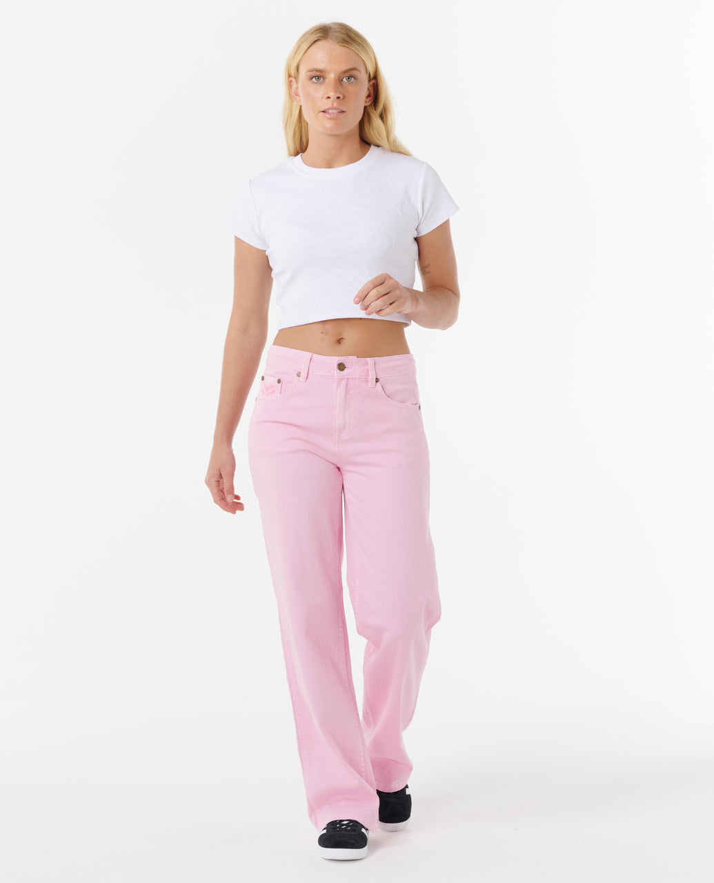 Rip Curl Lässig geschnittene Denim-Jeans von Aggie