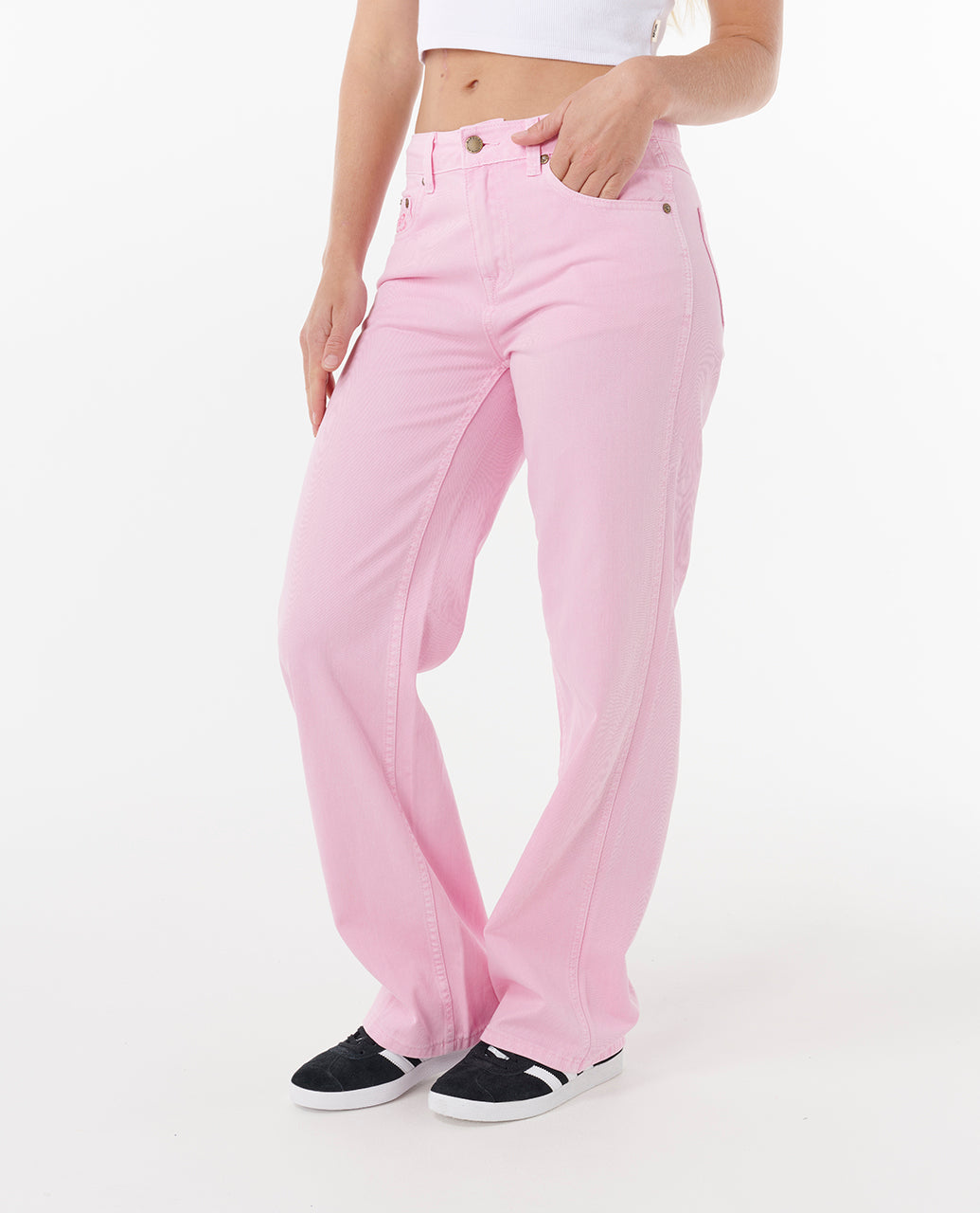 Rip Curl Lässig geschnittene Denim-Jeans von Aggie