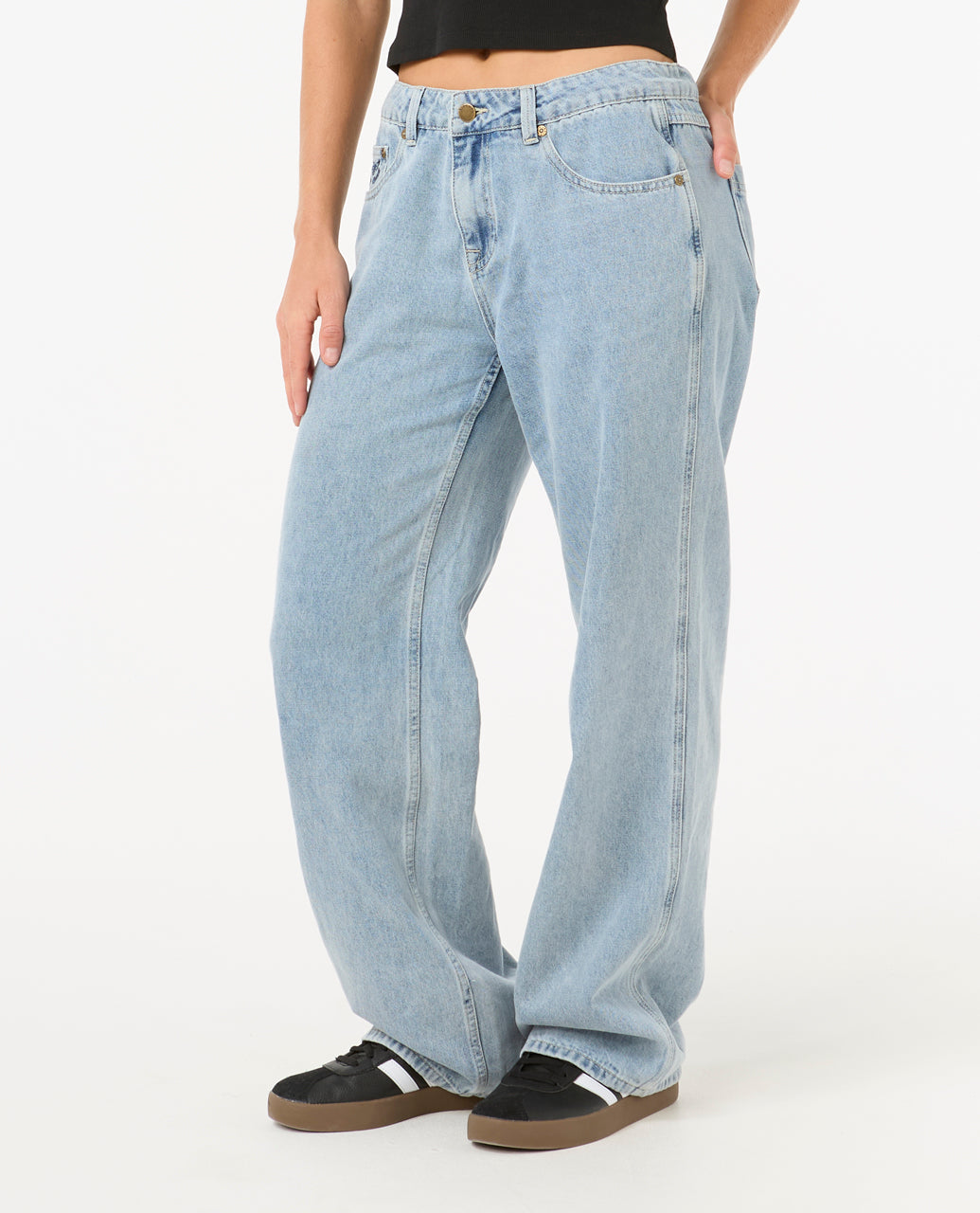 Rip Curl Lässig geschnittene Denim-Jeans von Aggie