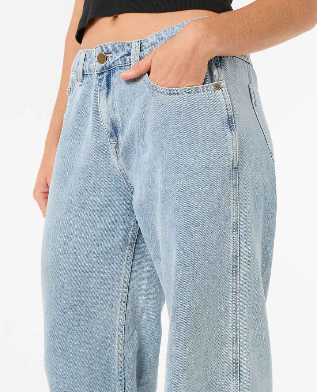 Rip Curl Lässig geschnittene Denim-Jeans von Aggie