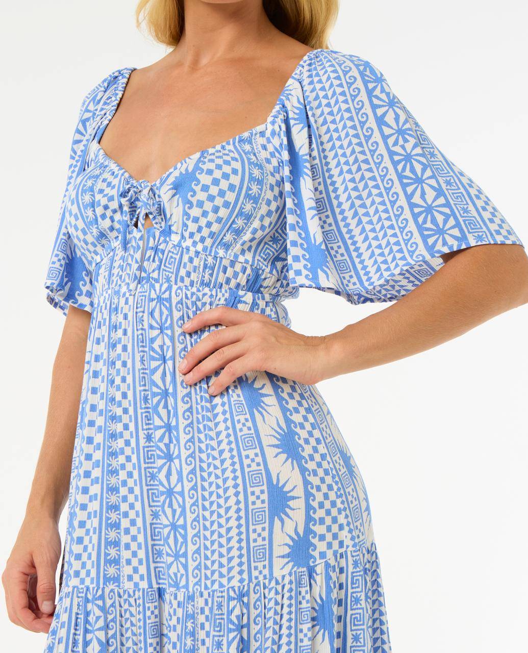 Rip Curl San Carlos Kleid mit kurzen Ärmeln