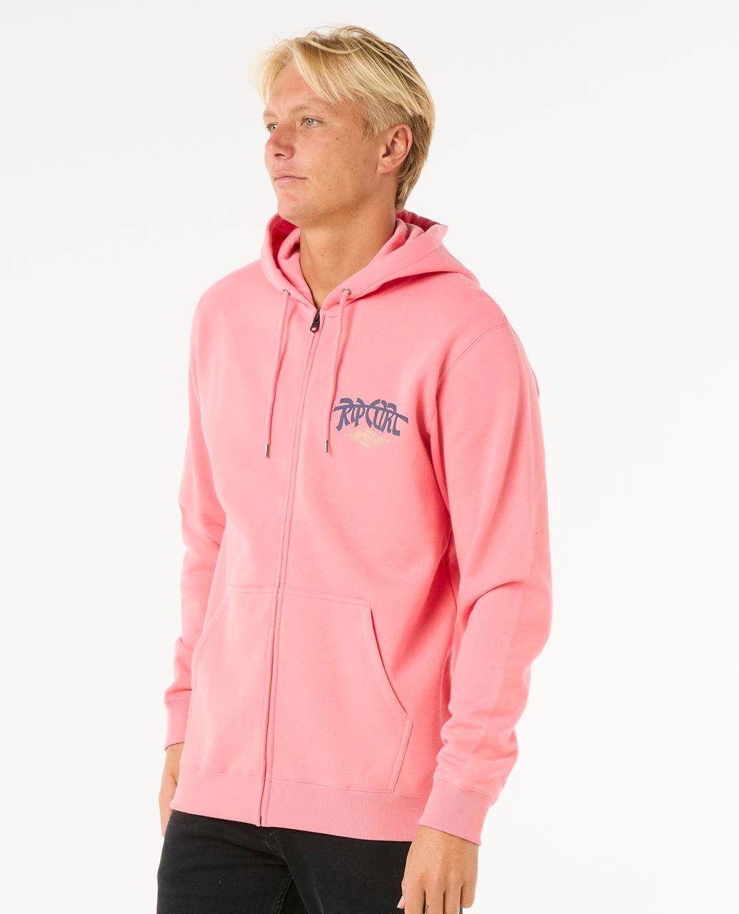 Rip Curl pullover with zipper – surf style & comfort