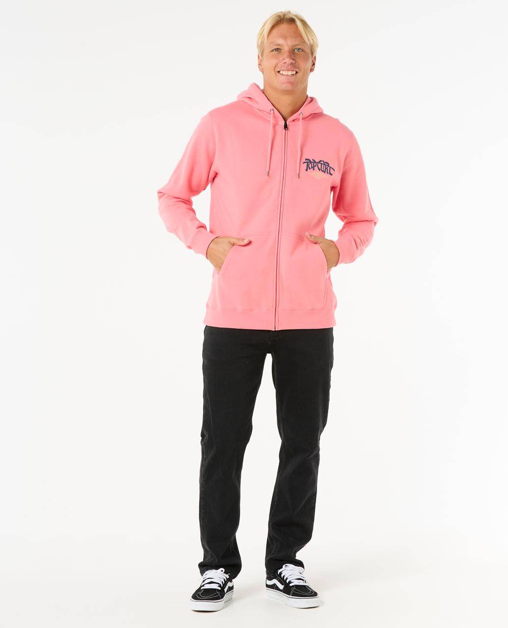 Rip Curl pullover with zipper – surf style & comfort