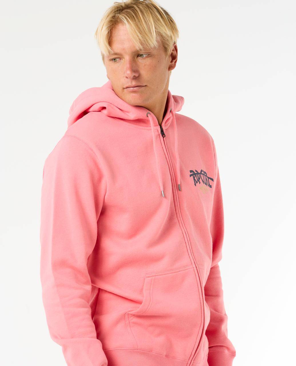 Rip Curl pullover with zipper – surf style & comfort