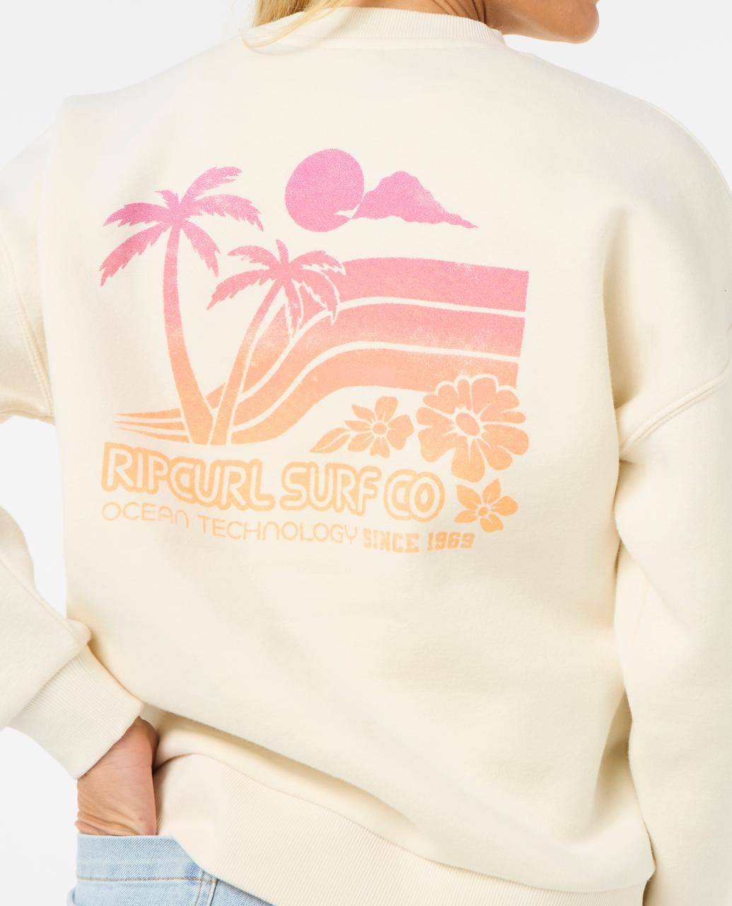 Rip Curl Ocean Tech Heritage Rundhalspullover
