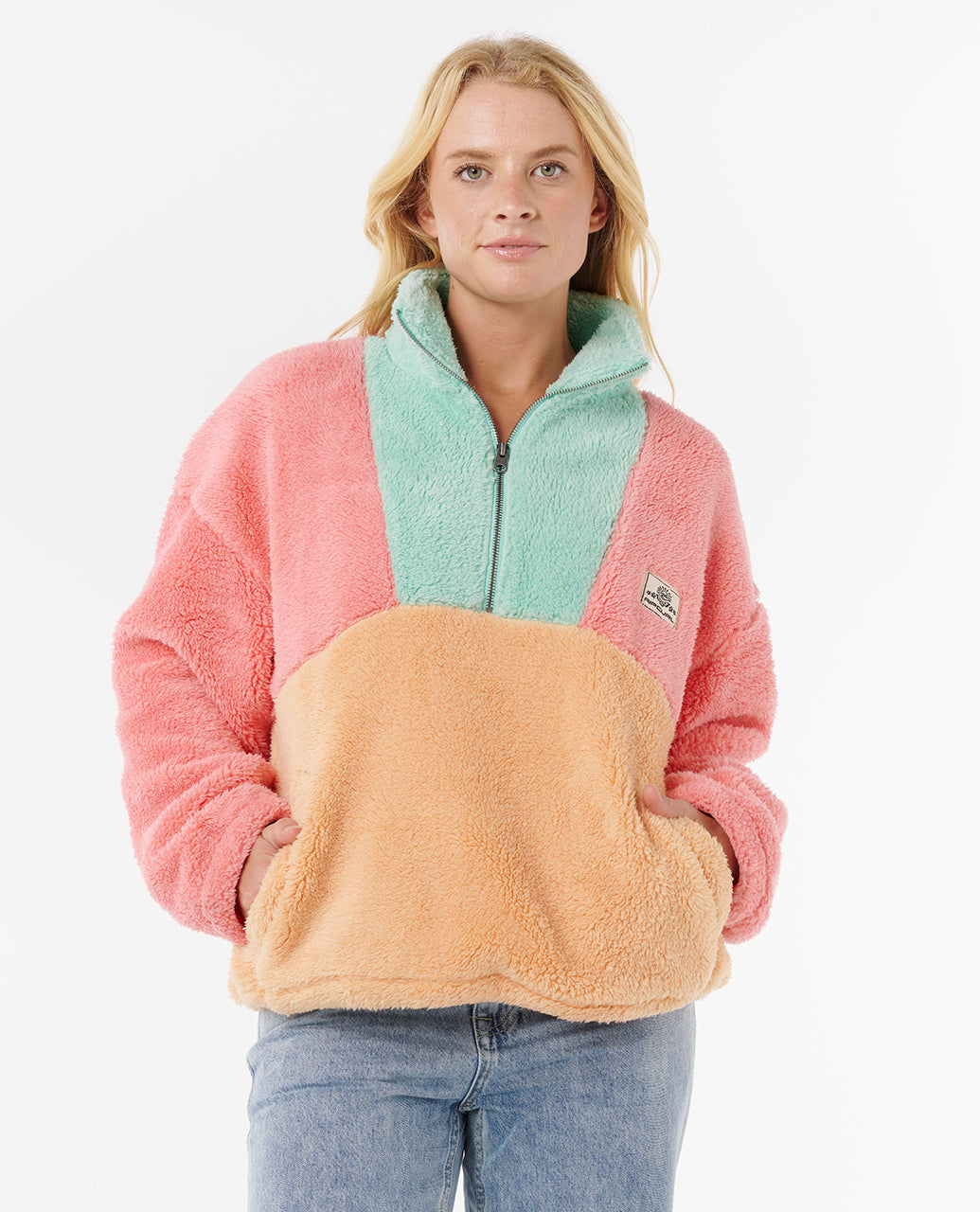 Rip Curl Block Party Fleecejacke
