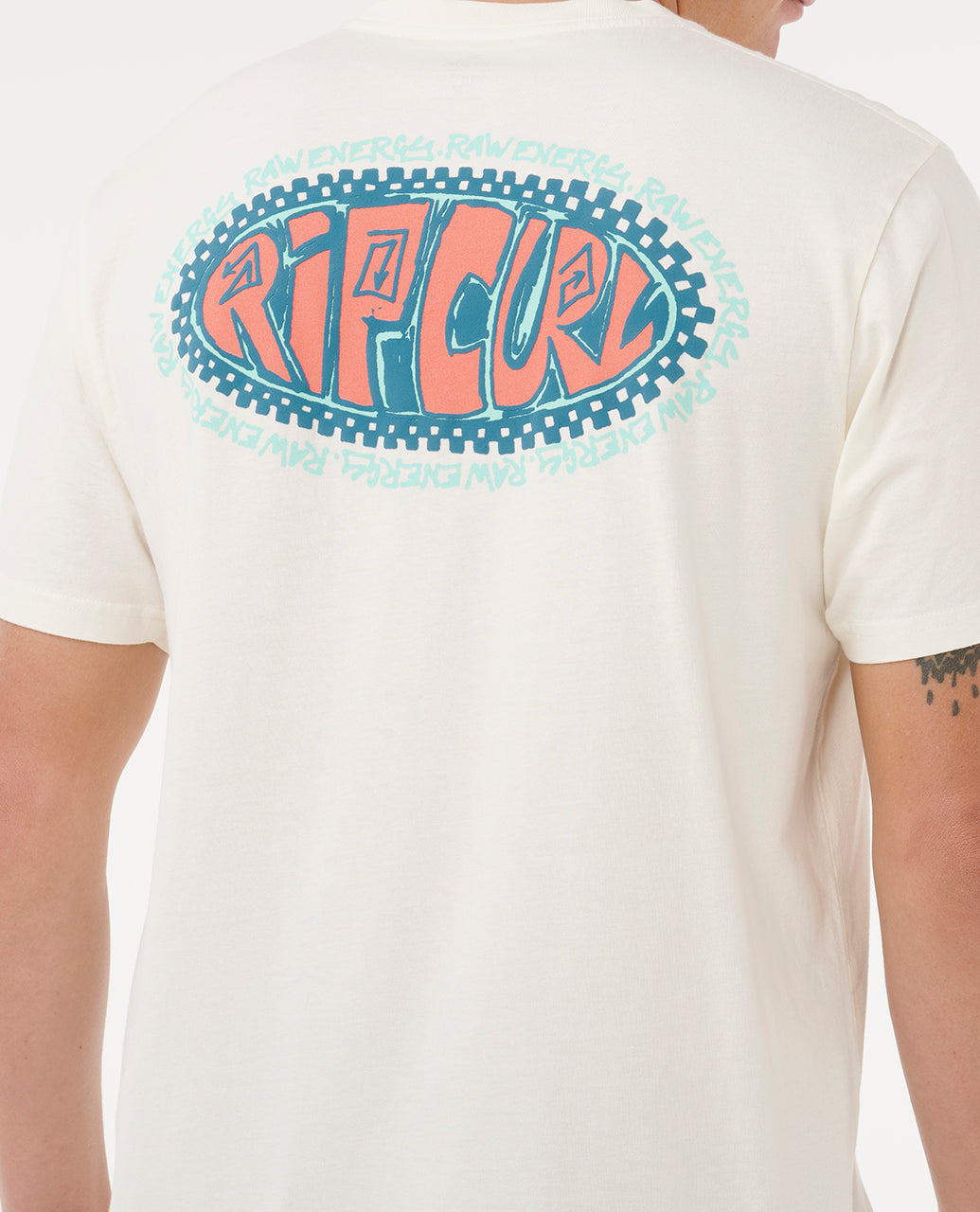 Rip Curl De Oval Kurzärmliges Raw Energy T-Shirt