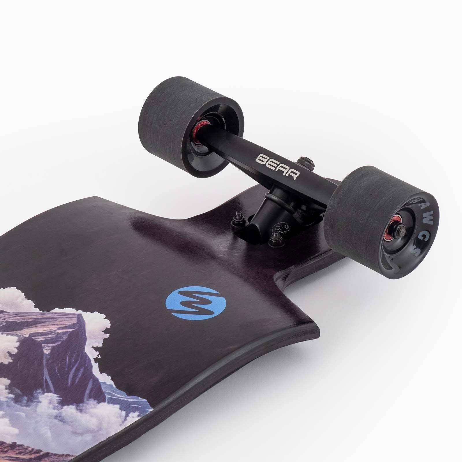 Landyachtz Switchblade Atmosphere 40" Drop Through Longboard