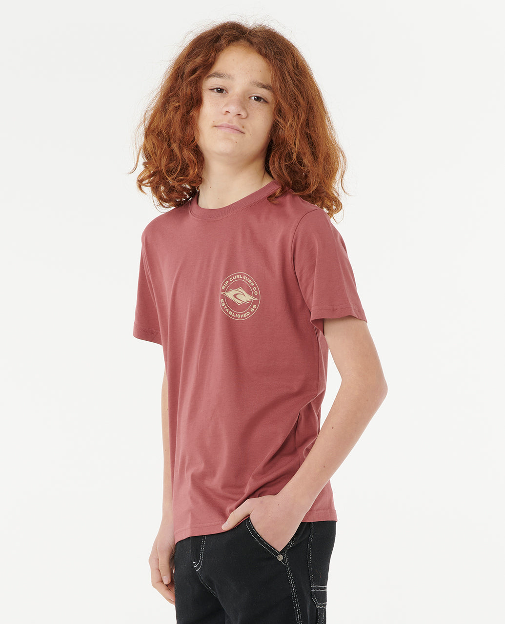 Rip Curl Stapler T-Shirt für Jungs