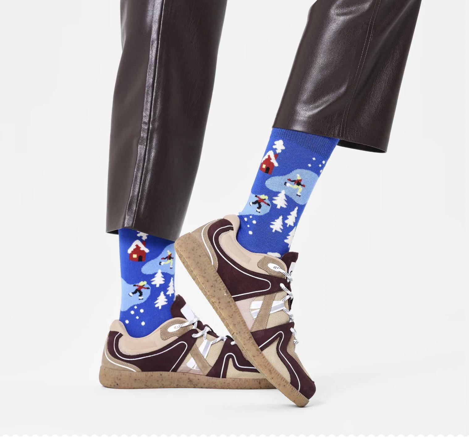 Happy Socks Winter Night Socks
