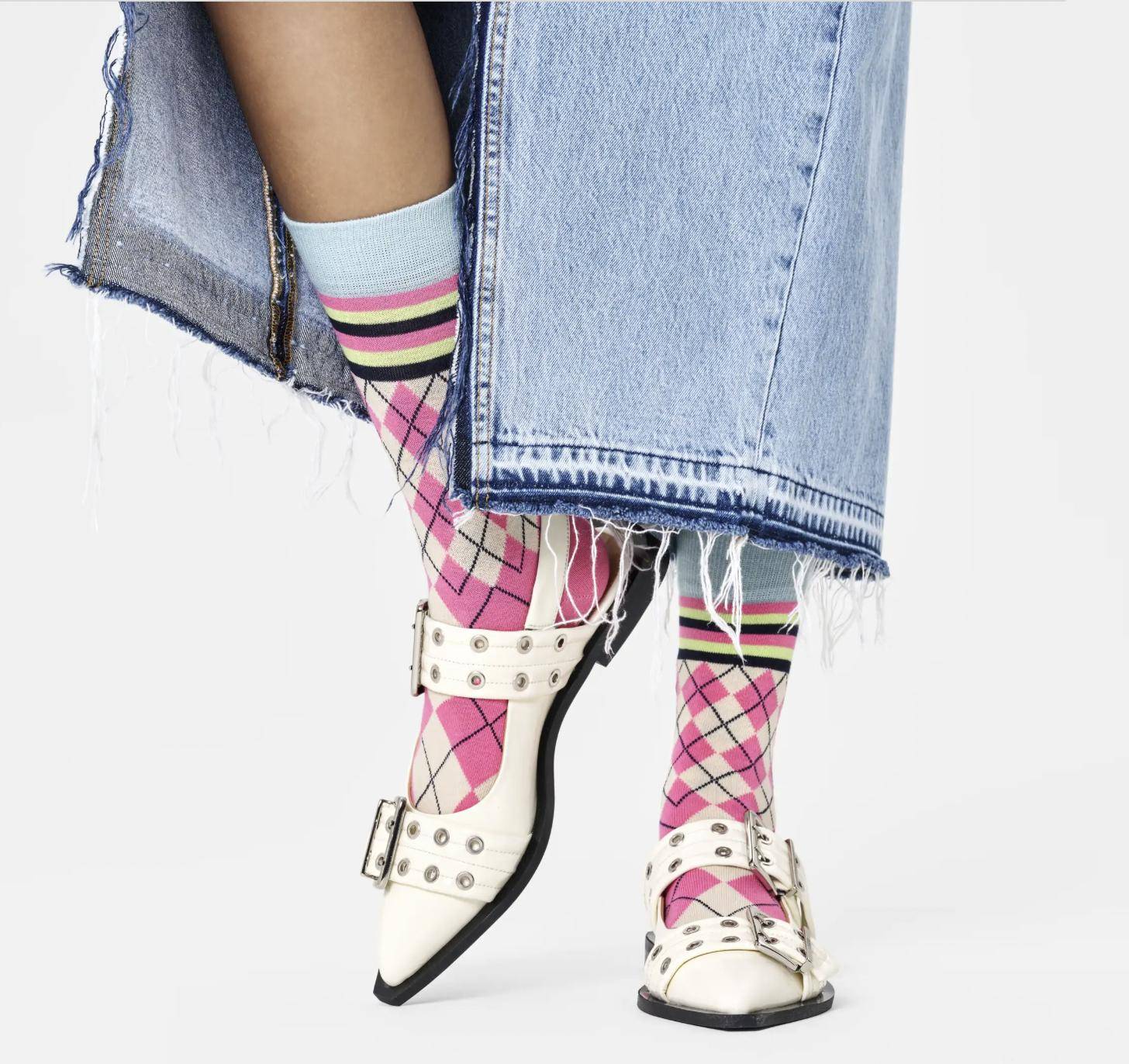 Happy Socks Mixed Argyle Socken