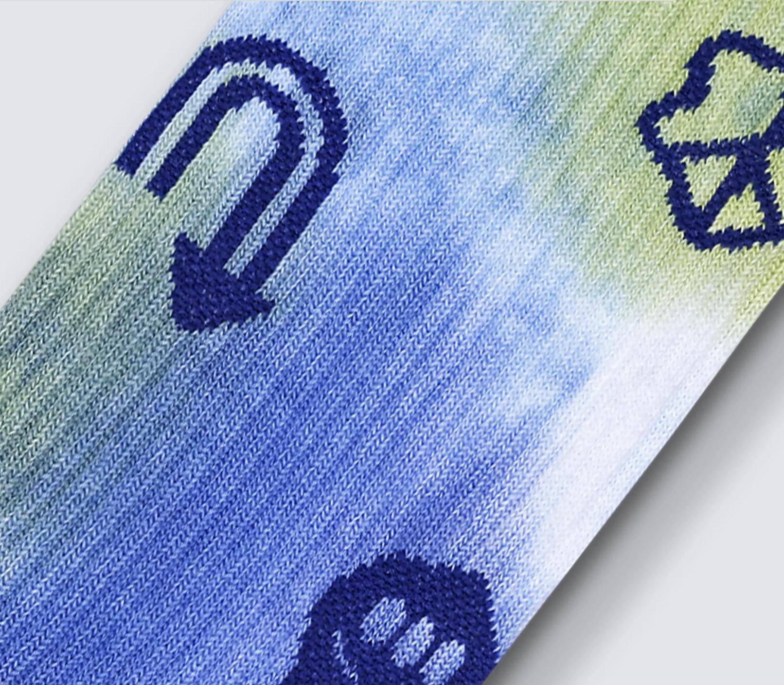 Happy Socks Hyper Tie-Dye Sneaker Sock
