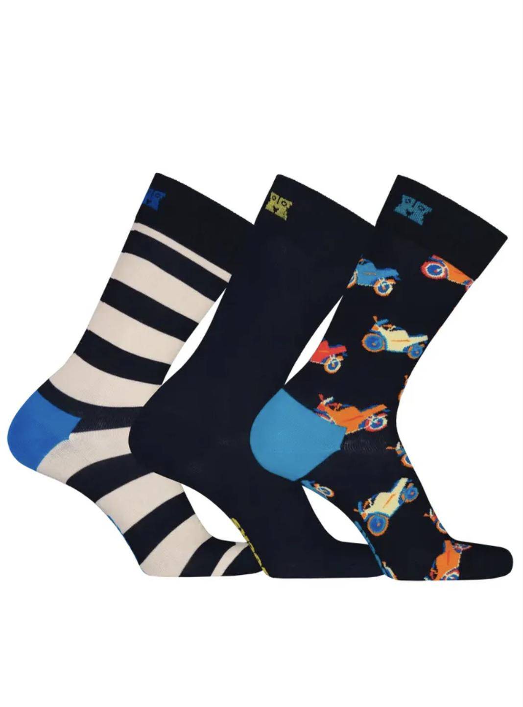 Happy Socks Navy Gift Set