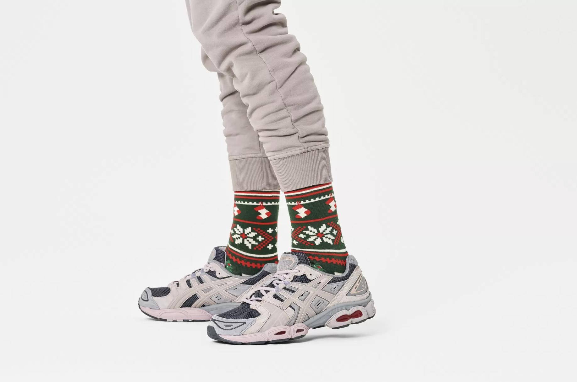 Happy Socks Christmas Sweater Socks