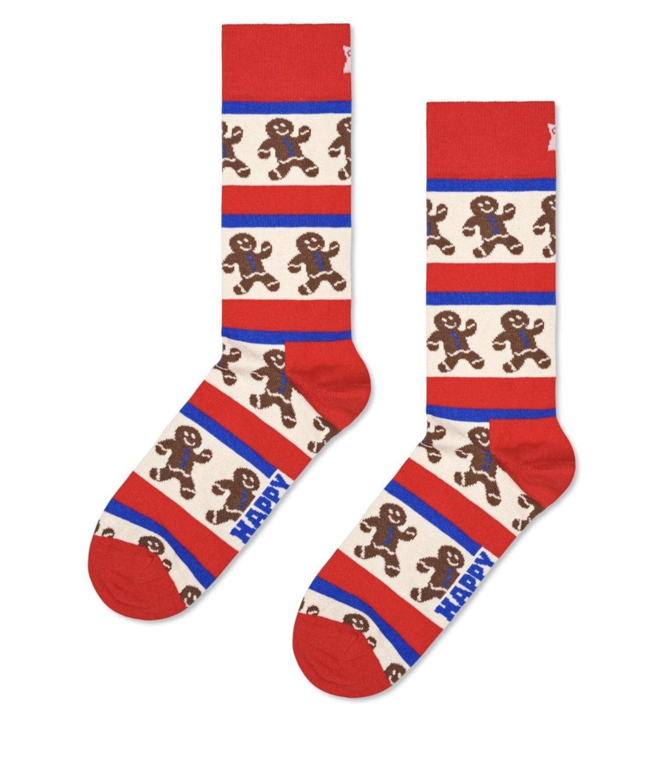 Happy Socks Gingerbread Stripe Socks