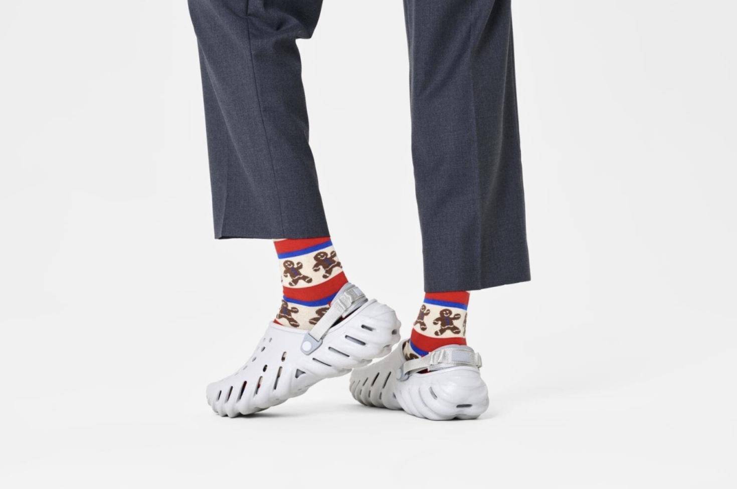 Happy Socks Gingerbread Stripe Socks