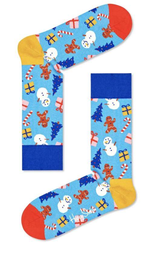 Happy Socks 3-Pack Holiday Tree Socks Gift Set