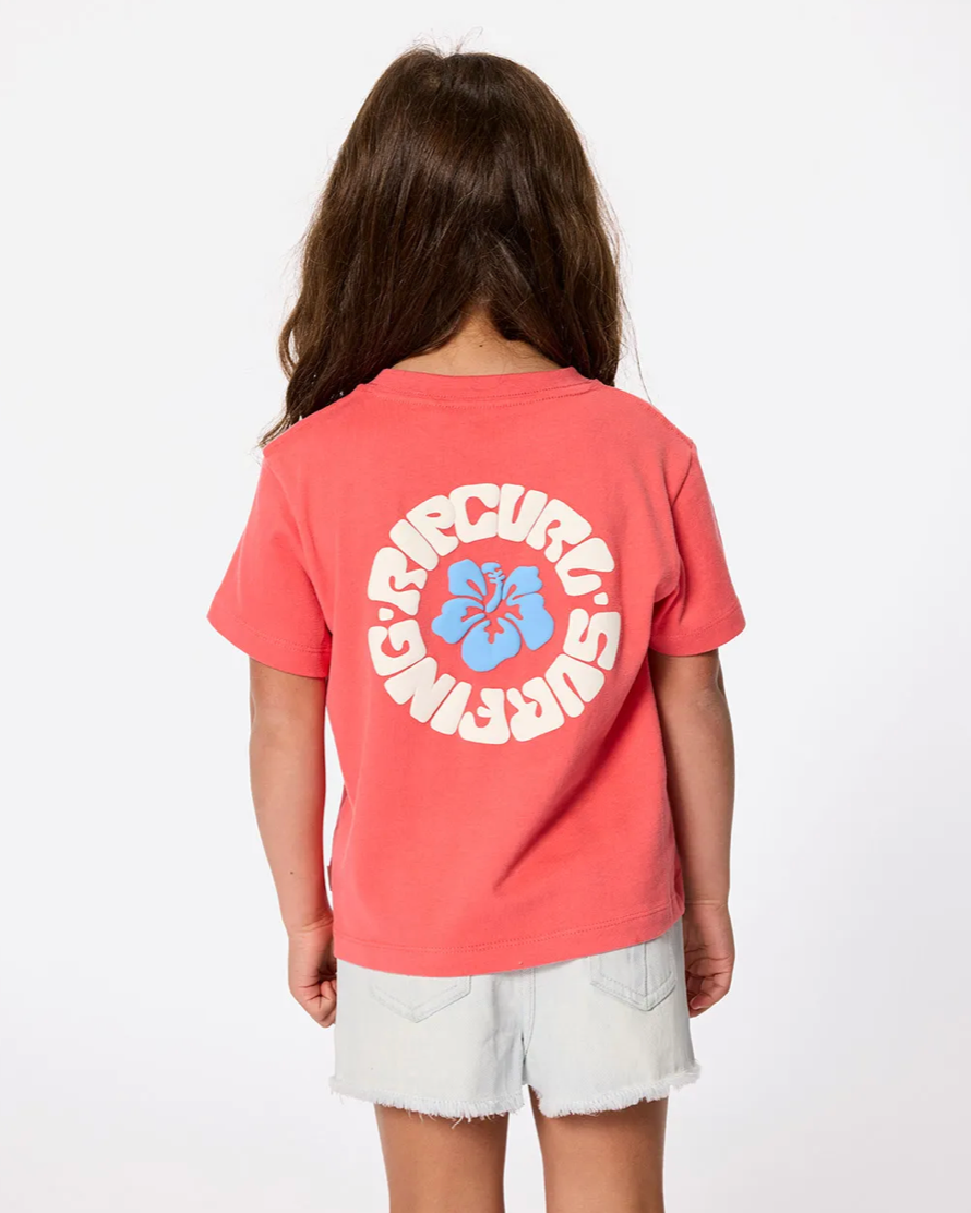 Rip Curl Luxe Surf T-Shirt für Mädchen (1-8 Jahre)