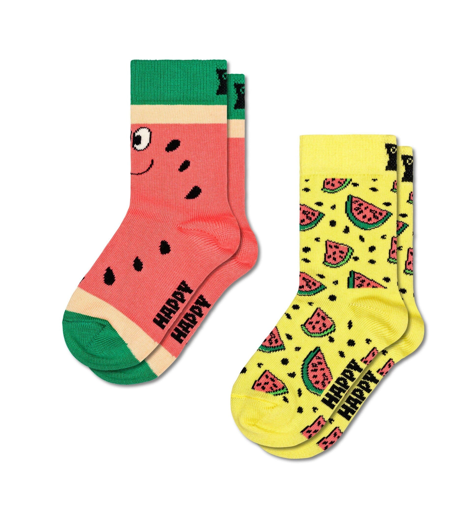 Happy Socks Kids 2-Pack Melon Socks