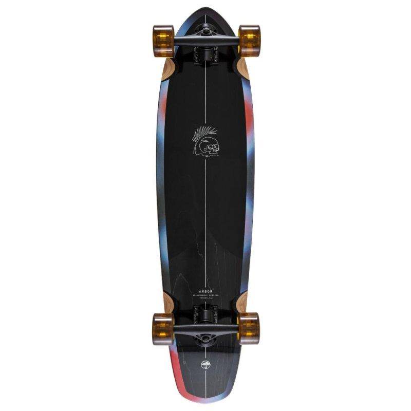 Arbor Longboards Mission Groundswell Rosewood Longboard 35"