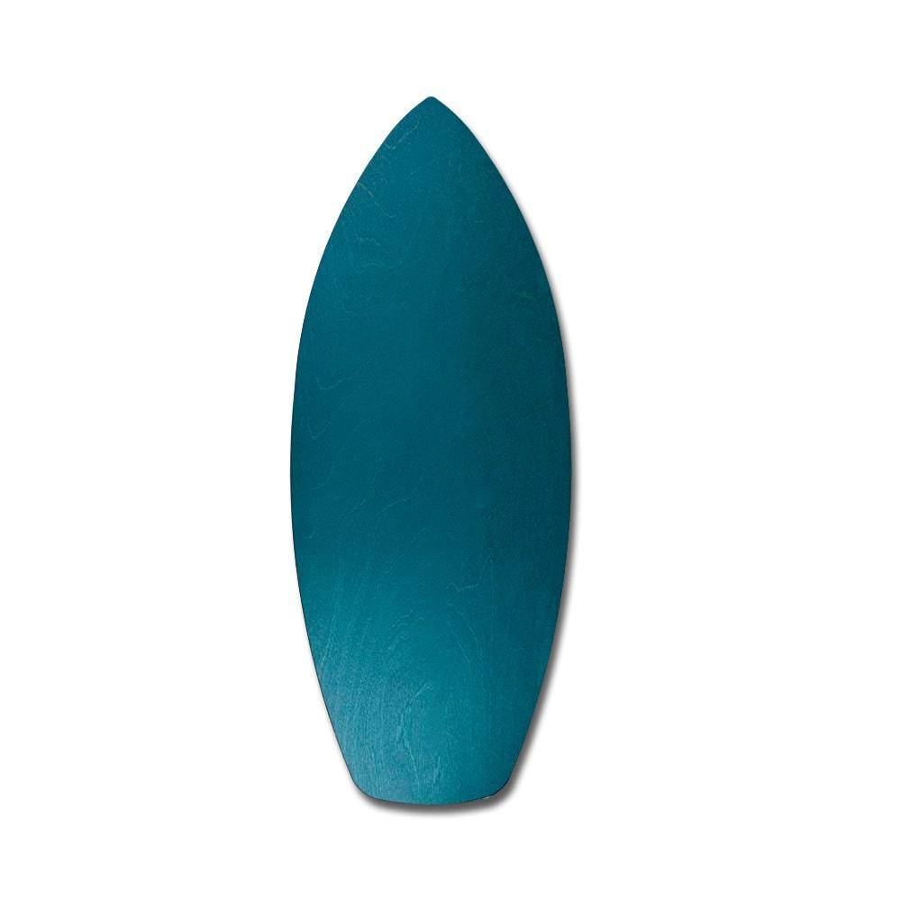 Daffy Boards Super-Bundle: Surf Balance Board + Rolle + Ständer, Design: Teal