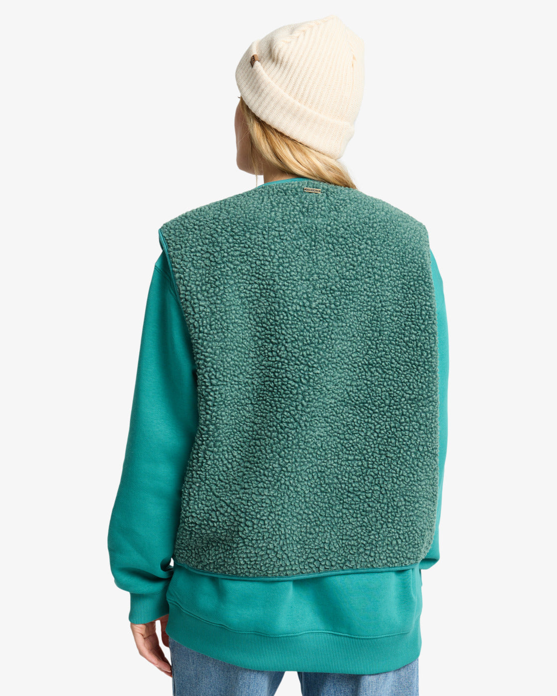 Billabong Be Happy - Sherpa-Weste für Frauen