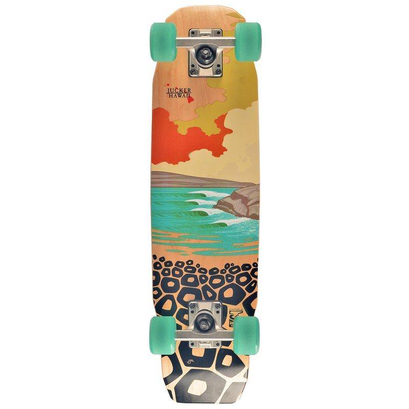 JUCKER HAWAII Mini-Cruiser WOODY-BOARD PONO KICK