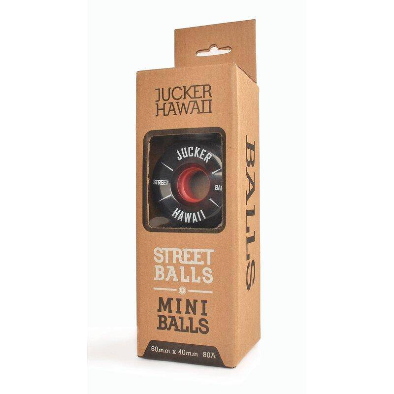 JUCKER HAWAII Cruiser Wheels MINI BALLS 60mm 80A CP30 (4 pcs)