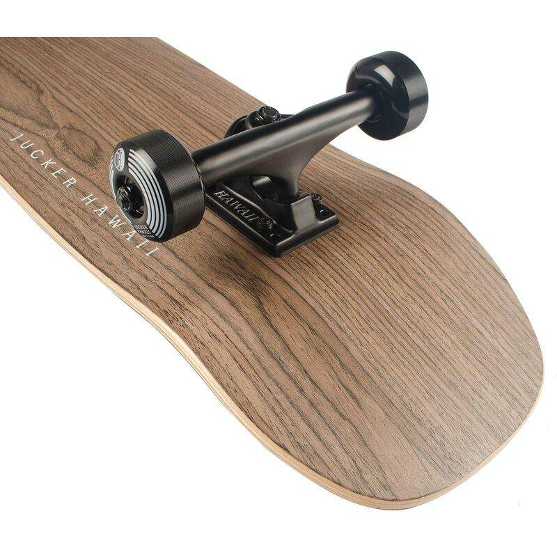 JUCKER HAWAII Skateboard NUHA 8.25" or 8.5" Black Complete