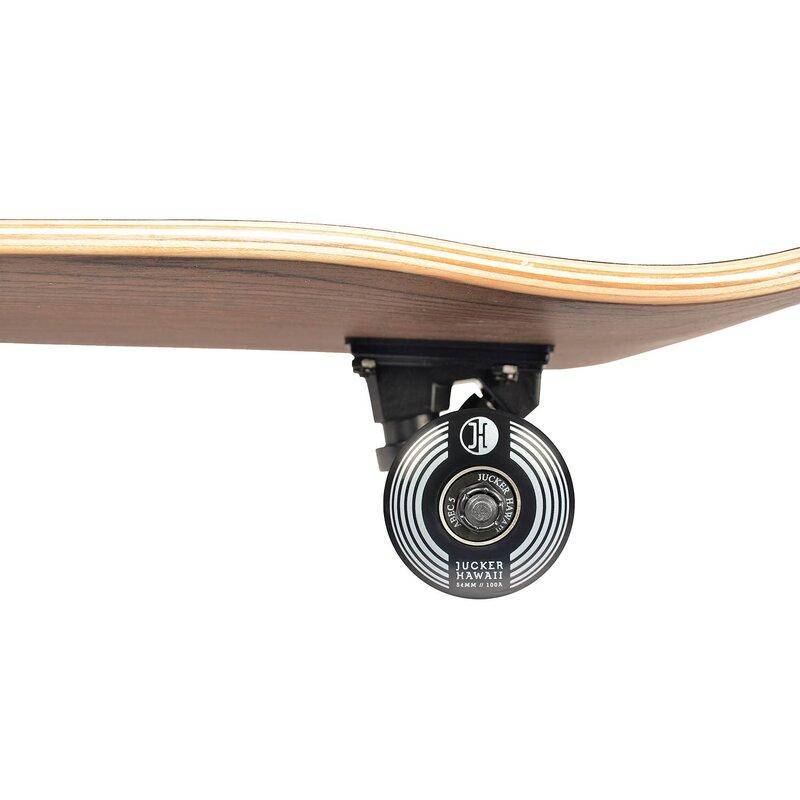 JUCKER HAWAII Skateboard NUHA 8.25" or 8.5" Black Complete
