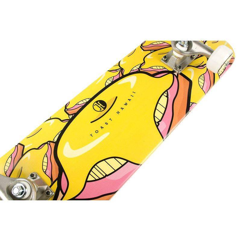 JUCKER HAWAII Skateboard TASTY TOASTS 7.75" Complete
