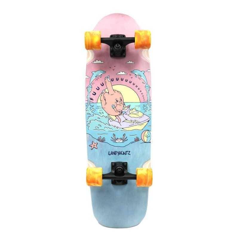 LANDYACHTZ TUGBOAT 30” SKATEBOARD CRUISER COMPLETE - Mooloolabas