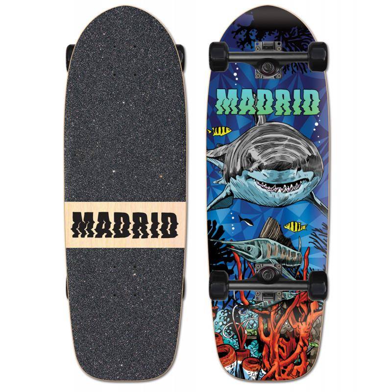 MADRID MARTY SHARK 29” - CRUISER SKATEBOARD COMPLETE