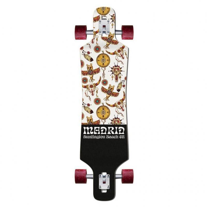 MADRID TOTEM 39" DROP THROUGH LONGBOARD COMPLETE