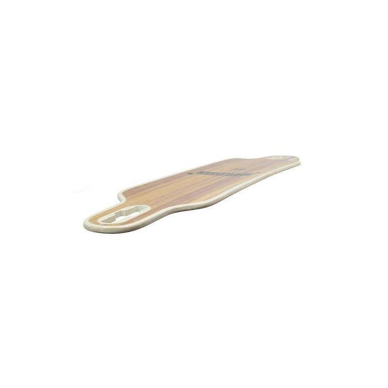 MOONSHINE BOOTLEGGER BLACK/WHITE LONGBOARD COMPLETE - Mooloolabas