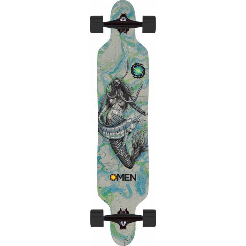 OMEN GIMME YOUR TIRED 41.5" DROP THROUGH LONGBOARD COMPLETE