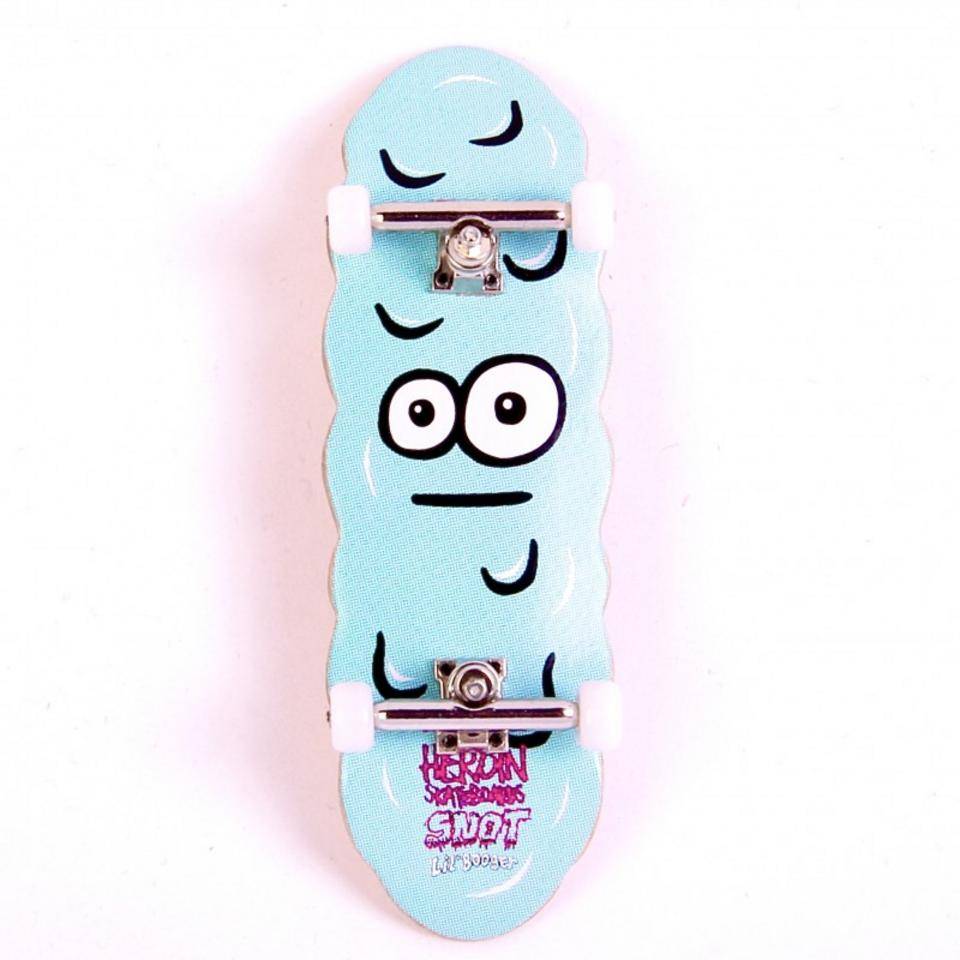 Custom Pro X Heroin Skateboard Snot Egg Fingerboard Komplett