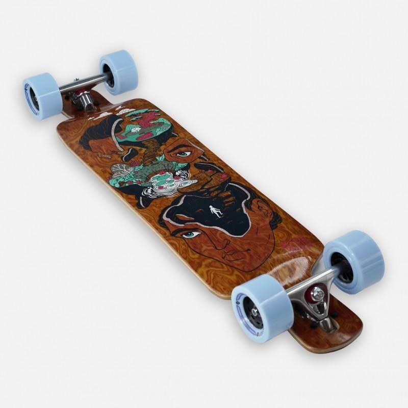 Pantheon Quest FG Path Graphic 36.5" Longboard Complete