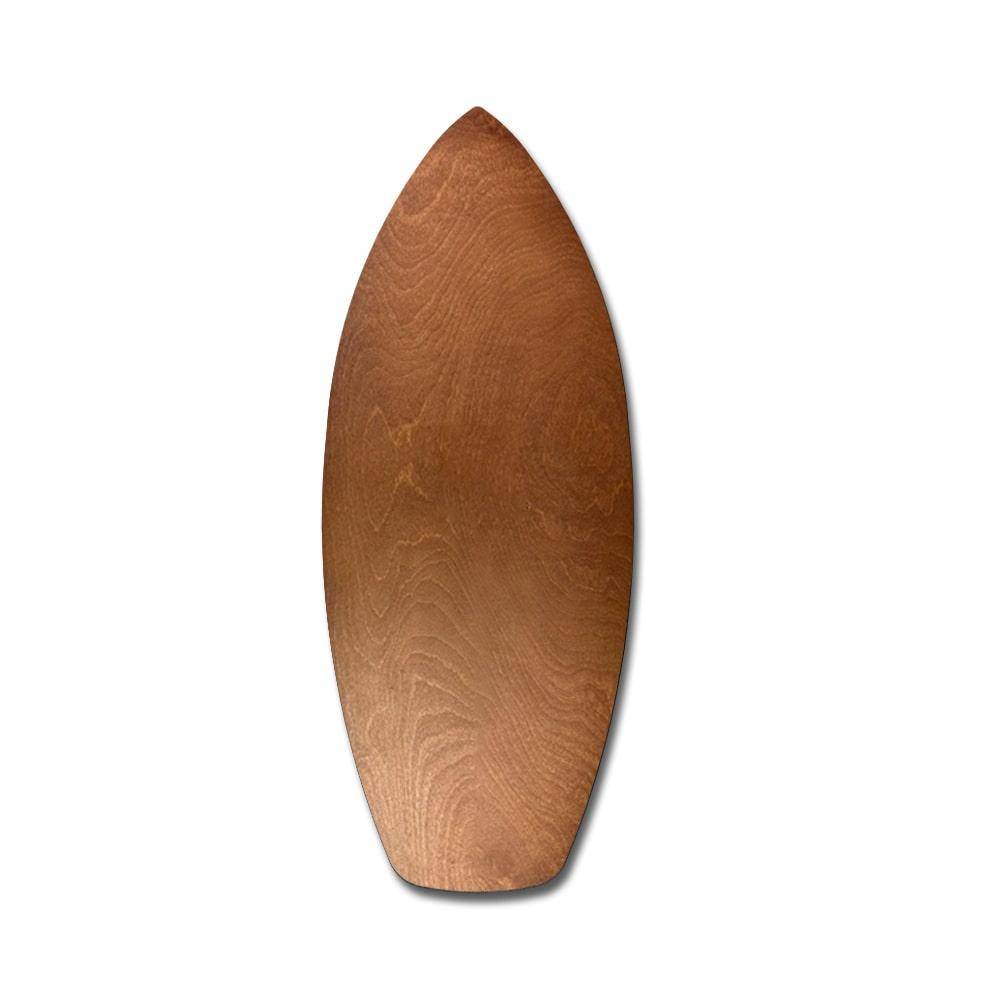 Daffy Boards Surf Style Balance Board mit Fiberglas-Kern - Design: Walnut