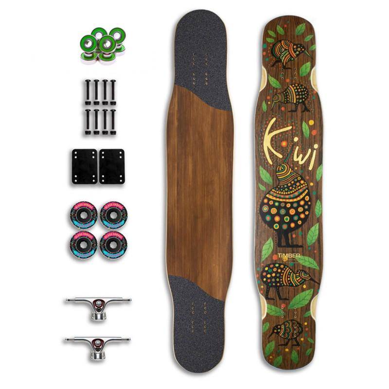 TIMBER KIWI 47" LONGBOARD COMPLETE - Mooloolabas