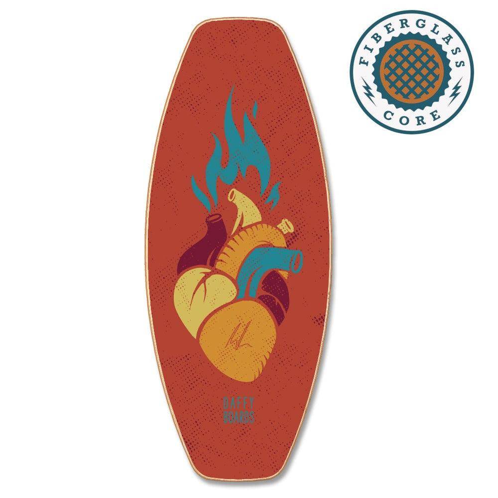Daffy Boards Trick-Balance Board mit Fiberglas-Kern - Design: Marie Kla Pro Modell