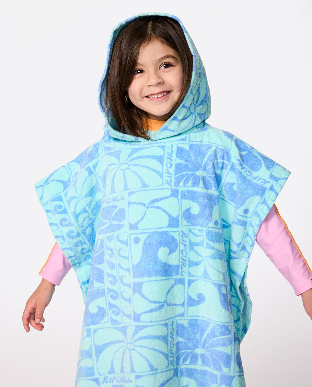 Rip Curl Surf Mixed Snap Poncho für Mädchen