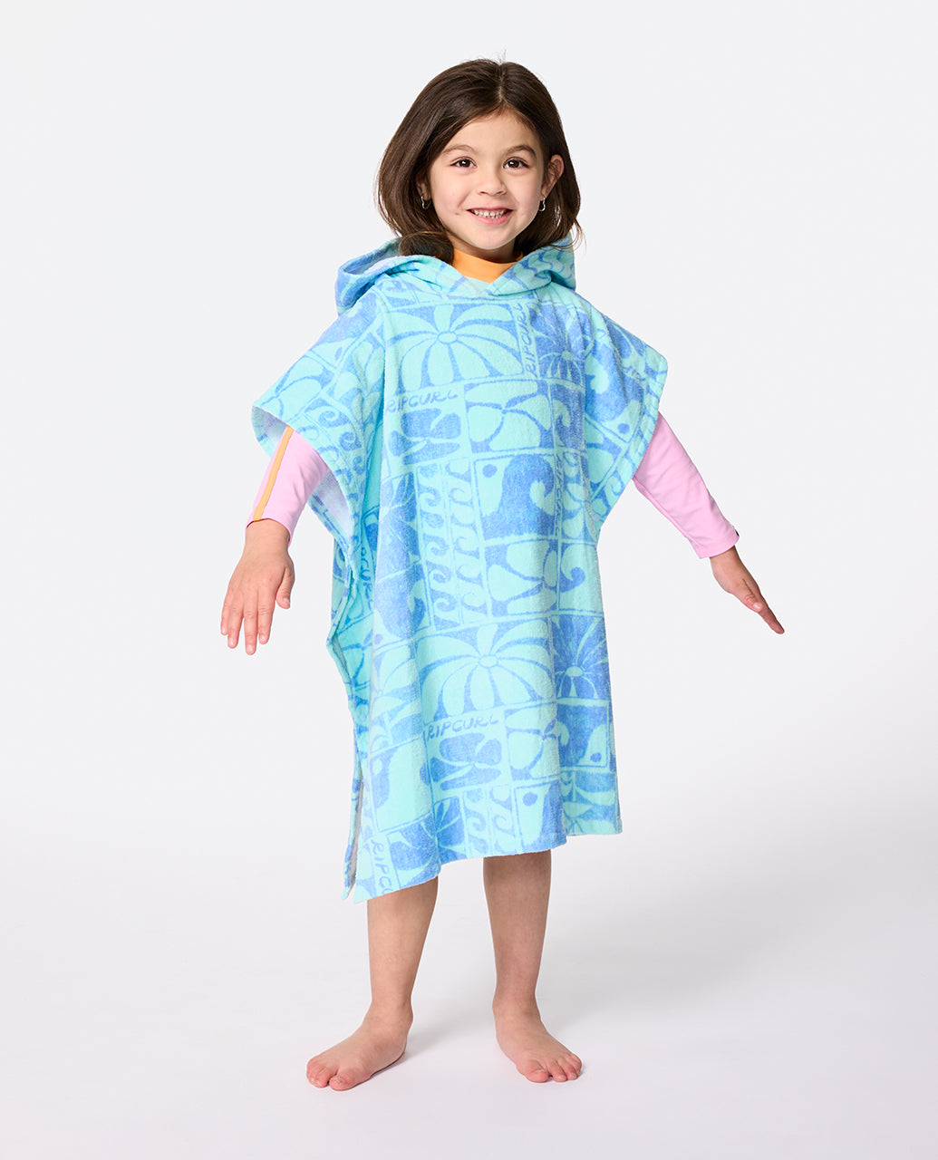 Rip Curl Surf Mixed Snap Poncho für Mädchen