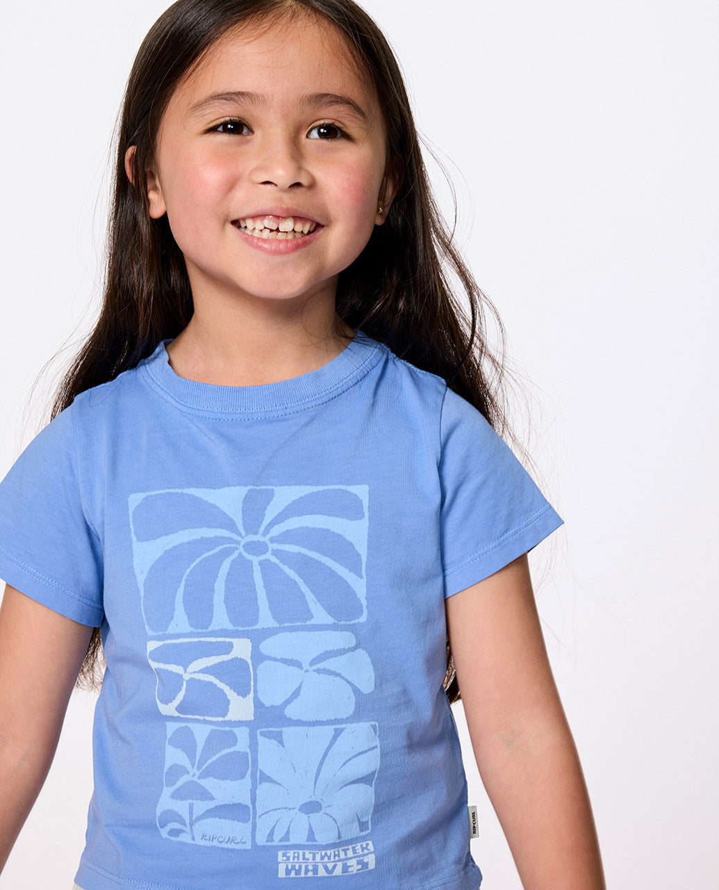 Rip Curl Artist of Search Standard T-Shirt für Mädchen (1-8 Jahre).