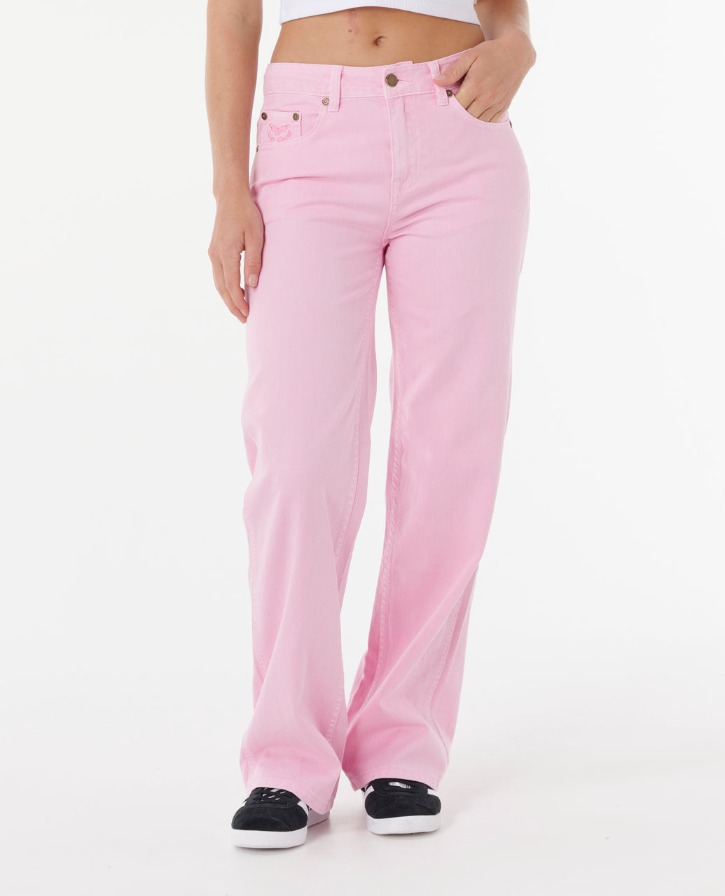 Rip Curl Lässig geschnittene Denim-Jeans von Aggie