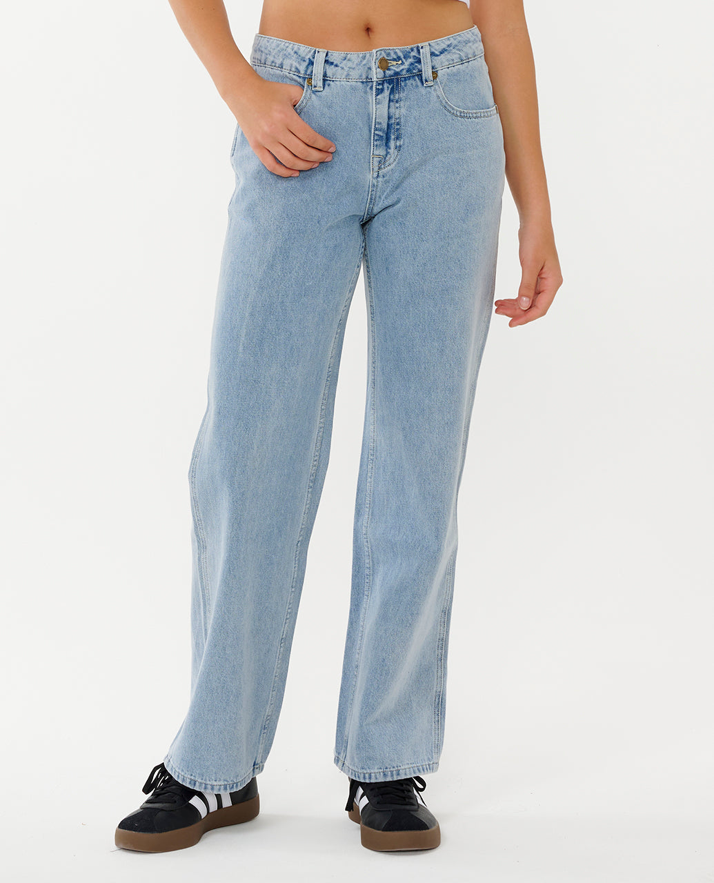 Rip Curl Lässig geschnittene Denim-Jeans von Aggie