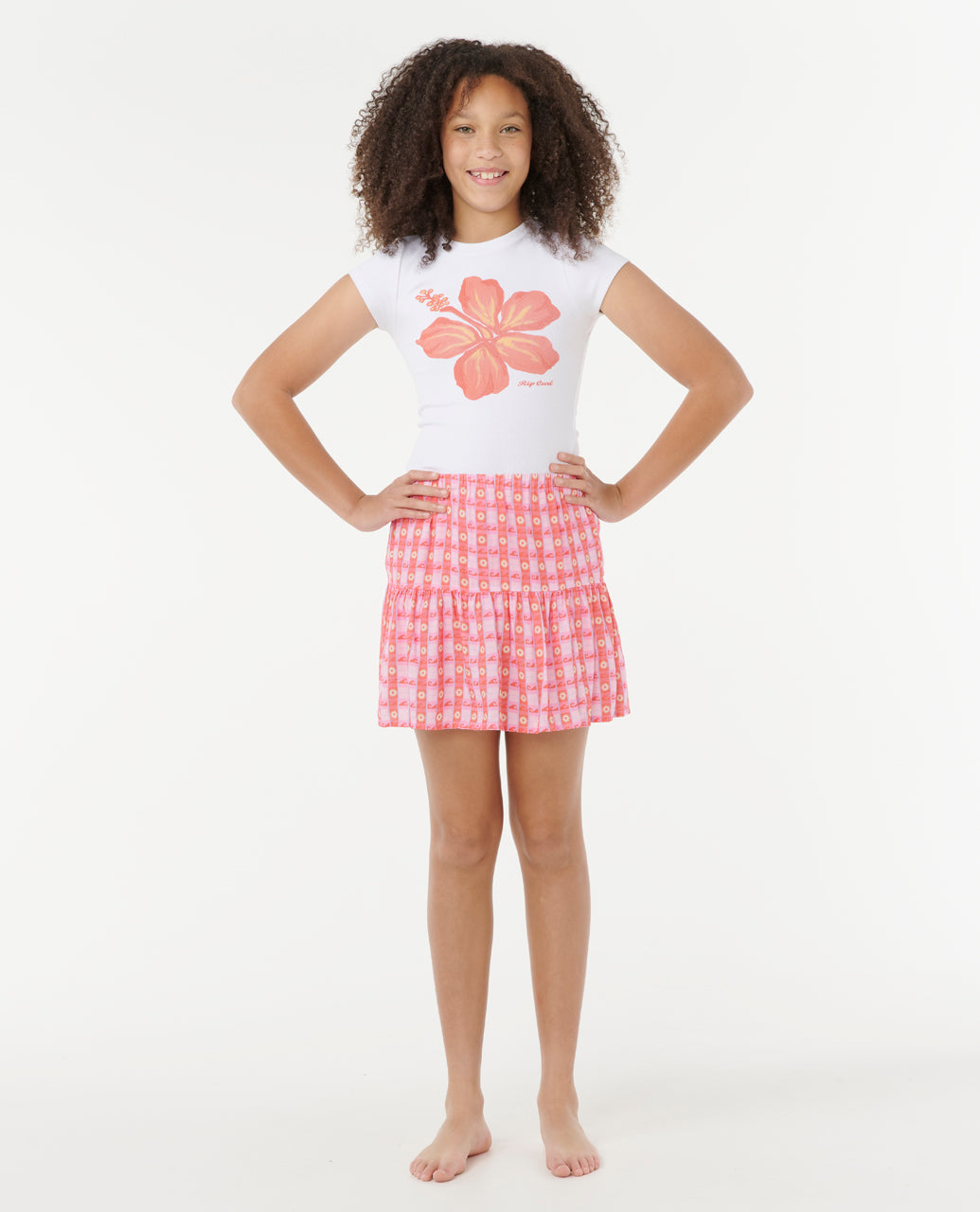 Rip Curl Hibiscus T-Shirt für Mädchen (8-16 Jahre)