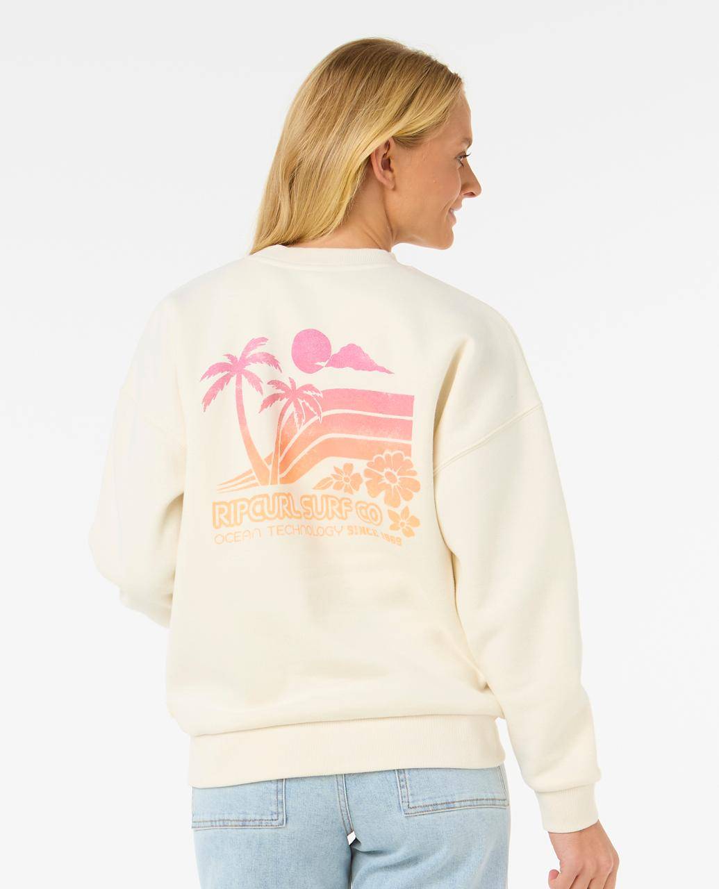 Rip Curl Ocean Tech Heritage Rundhalspullover