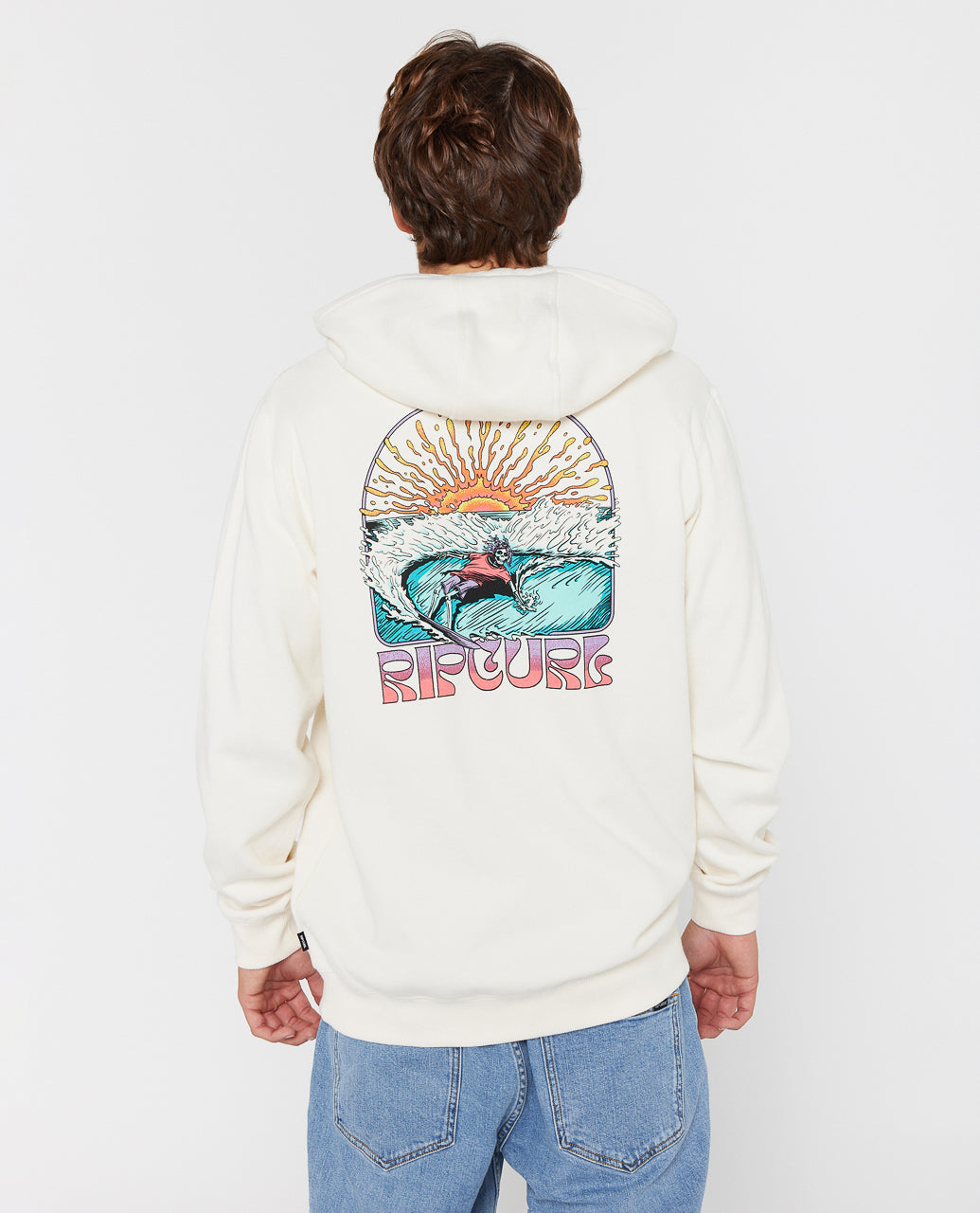 Rip Curl Grateful Shred Hoodie mit Reißverschluss